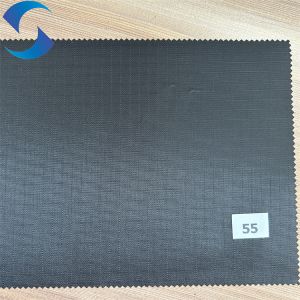 ripstop 210D polyester Oxford fabric Double-line checkered pattern for tent
