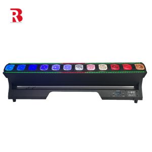 LED Strobe Moving Head 12pcs 40W RGBW LED Beeye Stage Light With High Light
