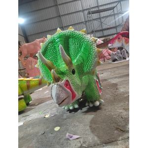 Animatronic Dino Scooter Amusement Riding Toy For Funfair