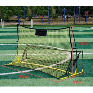 2.1m Replacement Football Net Steel Material Double Sided Rebound Net