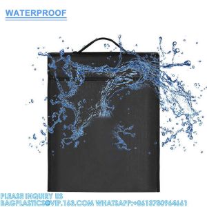 Customized Logo Safe Bag Explosion-Proof Folder Security Fireproof Waterproof