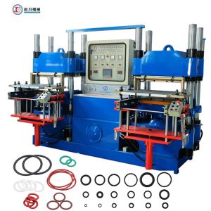 Wholesale Rubber Auto Parts Rubber Vulcanizing Machine , Hydraulic Vulcanizing Press Machine from china suppliers