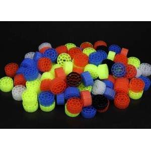 White And Black Color MBBR Filter Media With Virgin HDPE Material For Wastewater