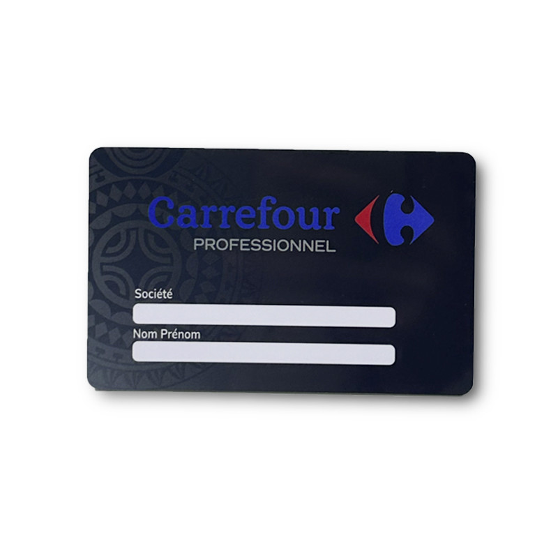 Embossing Plastic Membership Card With QR Codes Barcodes Or Magnetic Stripes
