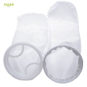 No.2 Solid Mesh PP Polyester Nylon Liquid Filter Bag with Sewing Thread Bottom