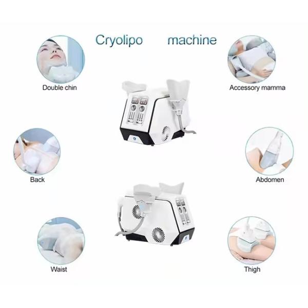 Portable Painless Cryolipolysis Slimming Machine Freezing Fat Double-chin Removal Machine
