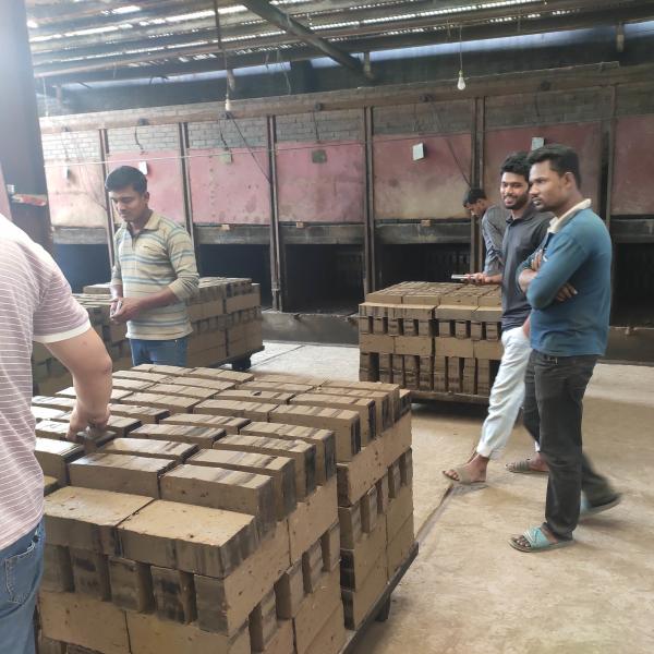 420T Perforated Red Clay Brick Making Machine One Day 50000 Bricks with kiln and