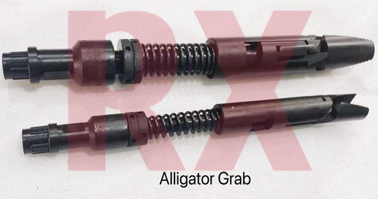 Alligator Grab Wireline Fishing Tool 1.5 Inch With Cylindrical Pin