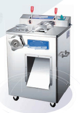 Quality Electric Stainless Steel Commercial Meat Mincer Slicer for Capacity Meat Processing Operations Meat Mincer and Slicer for sale