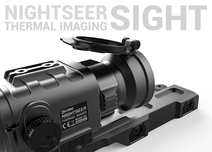 Precise Thermal Imaging Weapon Sight High Resolution With 1800m Detection Range