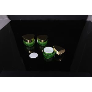 hand lip crystal pump empty square white Screen Printing Airless 30ml Cosmetic