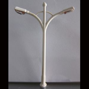 1：150model lamp,scale lamp with double head a,rchitectural model lights,model stuffs ligths,landscape lights