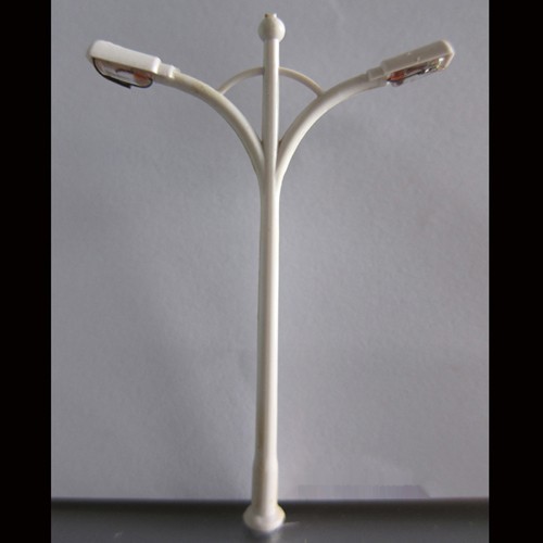 Quality 1：150model lamp,scale lamp with double head a,rchitectural model lights,model stuffs ligths,landscape lights for sale