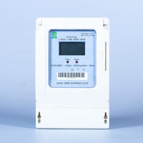 Electric Power Monitor with RS485 Modbus Communication Power Consumption