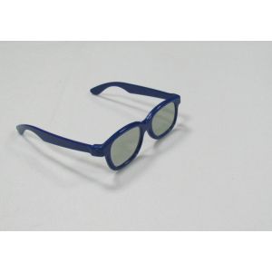 Kids Linear Polarized 3D Glasses In Plastic Frame For Cinema Party Games