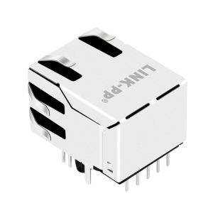 J0G-0210NL 1000BASE-T 1X1 Port Tab UP RJ45 Jack 12P8C SIDE ENTRY G/OG led