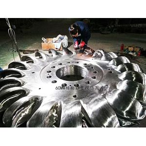 High Voltage Pelton Hydraulic Turbine Generator 6-10kV Rated Voltage 500-3000r