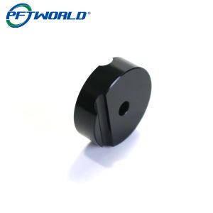 Custom Turned Aluminum Precision Black Anodized CNC Machining