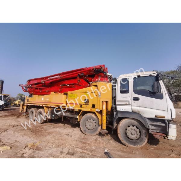 Putzmeister 46m Truck Mounted Concrete Pump Truck Mounted Pump Contractor