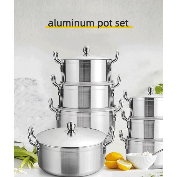 Multifunction Aluminum Cooking Cookware Pot Kitchen Ware Cookware Set Induction Set Pots