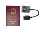 RFID reading MRZ OCR Passport Reader with IR / Light Triggers Auto Scanning