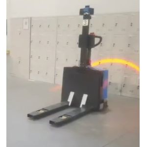 Factory Automated Navigation Vehicle With Automatic Charging 1500kg Load