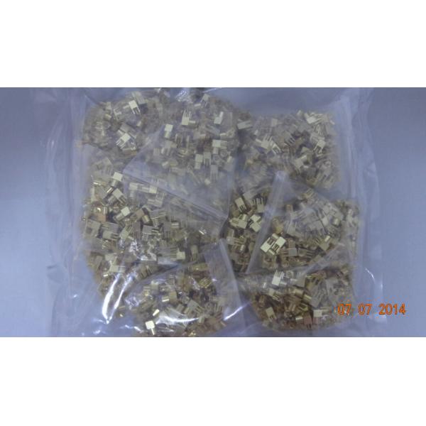 MMCX Male Crimp Connector Right Angle 50 OHMs For RG316 Coaxial Cable