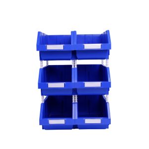 Shelf Open Hopper Front Bins for Equipment Storage Plastic Bin Box Medicine