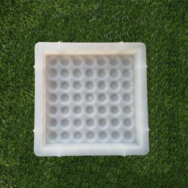 Quality Precast Paver Maker Mold , Silicone Plastic Moulds For Interlocking Tiles for sale
