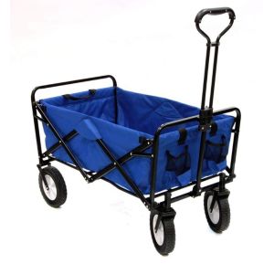 Qingdao Port Loading Camping Foldable Trolley Wagon Cart Ideal for Outdoor