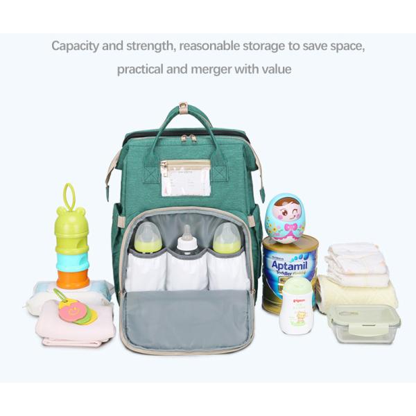 New Baby Diaper Bag Bed Backpack For Mom Maternity Bag For Large Capacity Nursing Bag for Baby Care Upgrade Hooks