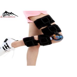 Medical Care Neoprene Hinged Knee Brace Lower Limbs Adjustable Knee Retainer
