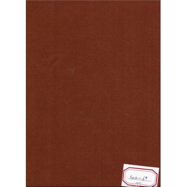 Cotton Backing Abrasion Resistant Artificial Leather Cloth Thickness 1.0mm