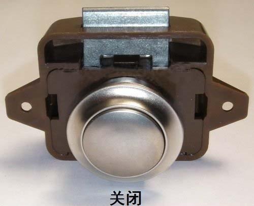 Quality Caravan Lock for Cupboard push lock with latch push button cabinet latch for rv/motor home for sale