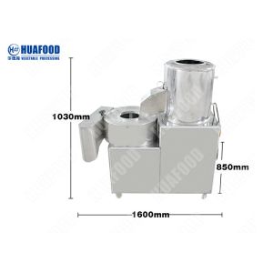 Wholesale Root Tuber Crops Peeling Cutting 304 Vegetable Washing Machine from china suppliers
