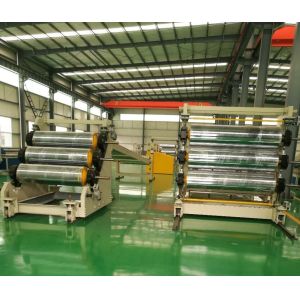 Highly Productive One Feed PVC Marble Sheet Making Machine with SJSZ 80/156