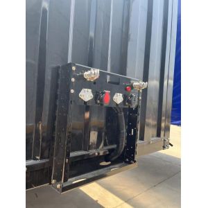Customized 3 Axles Curtain Side Semi Trailer With Jost Kingpin And Waterproof