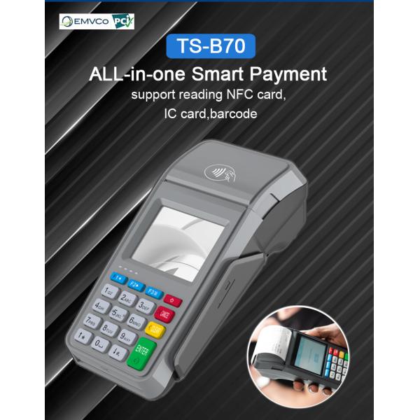 2.4Inch Smart Touch Merchant POS Machine Linux System NFC IC MSR Payment