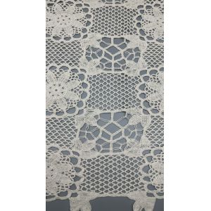 Corded Lace Fabric For Embroidered Hollow-up Customized Design Factory For Gowns