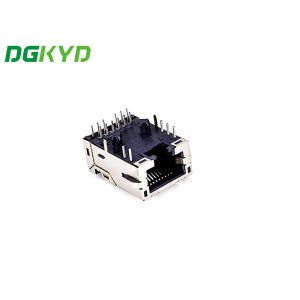 DGKYD1611Q008FA1A10DB057 Single Port TAB DOWN DIP Connector With Lamp Belt Wing