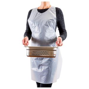 Wholesale Waterproof Disposable CPE Plastic Aprons 70x110CM For Kitchen Working from china suppliers