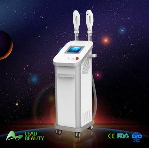 Hot selling Four condensers 2 handles vertical shr hair removal laser machine