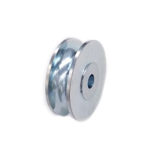 Vertical Lathe CNC Turning Galvanized Sheave Carbon Steel 45# Mechanical pulley