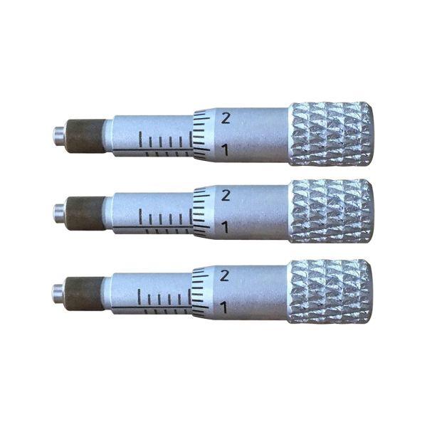 Metric Micrometer Head 0-5mm Range 0.02mm Graduation ±0.005mm Accuracy Spherical