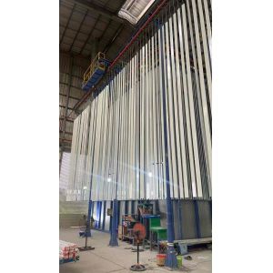 Wholesale Single Booth Customized Every Month Capacity for Customers Vertical Powder Coating Line for Aluminum Profiles from china suppliers