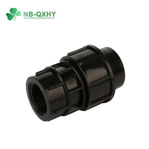 Black Irrigation Radiation Protection Polypropylene Hose with PP Compression