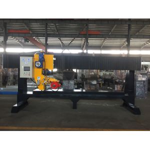 3500x1200mm Trolley 7.5kw Bridge Stone Edge Profiling Machine For Marble Granite