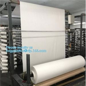 China factory directly supply pp woven fabric roll / woven polypropylene fabric