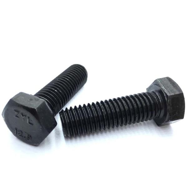 Hex Heavy Bolt Carbon Steel Grade 12.9 M16 7/16 Inch Black Oxide Finish High