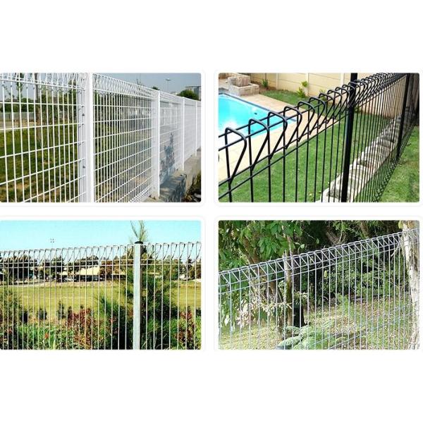 Hot-Dipped Galvanized / Pvc Coated Brc Fence Of Low Carbon Iron Wire